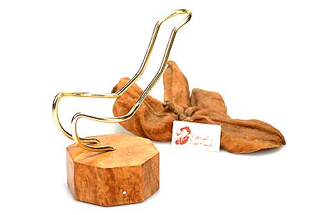 Alfred Dunhill Smooth Pipe Rack for 1 Pipes  Alfred Dunhill Smooth Pipe Rack for 1 Pipes